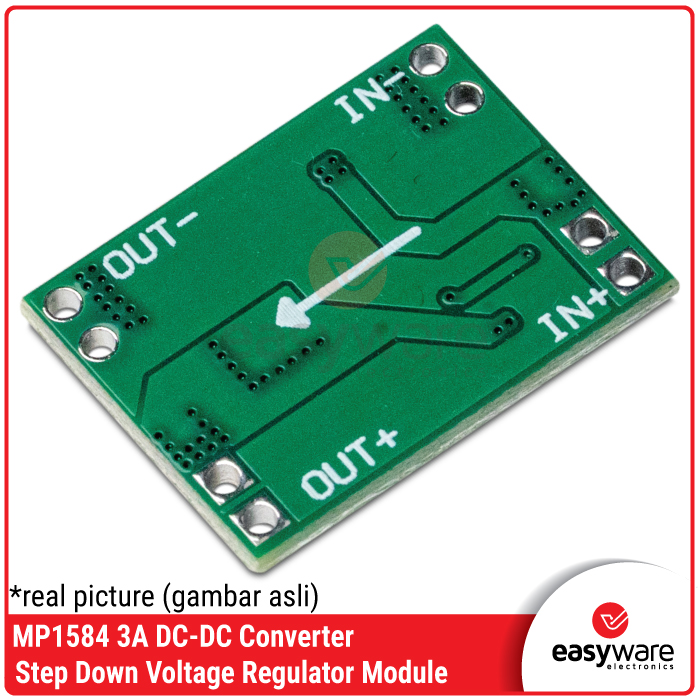 MP1584 3A DC-DC Step Down Buck Converter Module Adjustable 3.3V 5V 9V 12V - Gambar 9