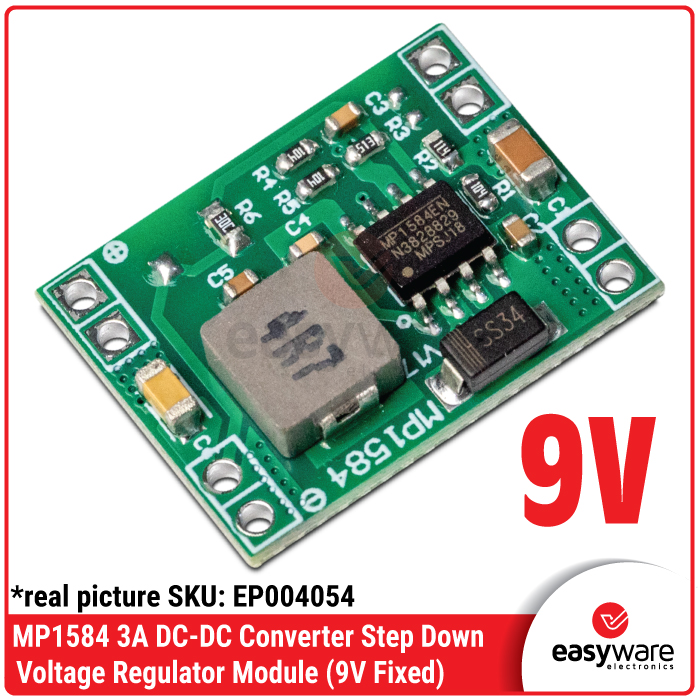 MP1584 3A DC-DC Step Down Buck Converter Module Adjustable 3.3V 5V 9V 12V - Gambar 5