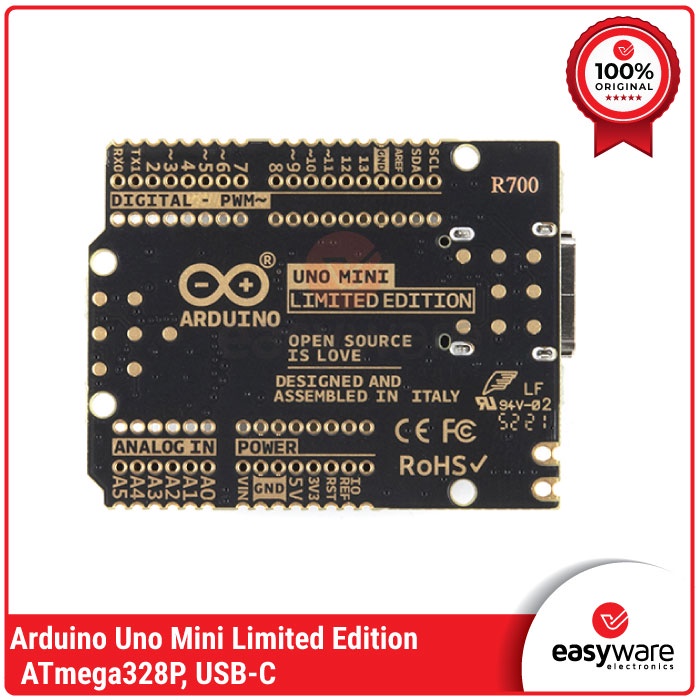 Arduino Uno Mini Limited Edition ATmega328P USB-C - Gambar 2