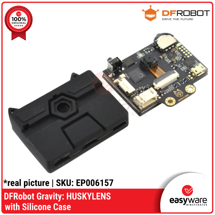 DFRobot Gravity: HUSKYLENS with Silicone Case - Gambar 2