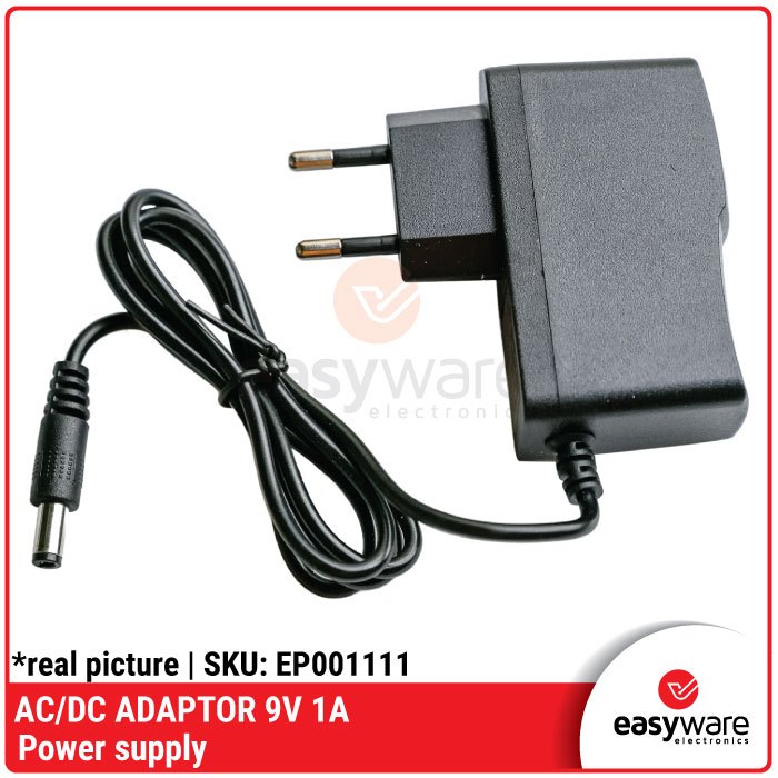 AC/DC ADAPTOR 9V 1A 100V-240V AC to DC charger Adapter Power Supply 9 volt 1 ampere