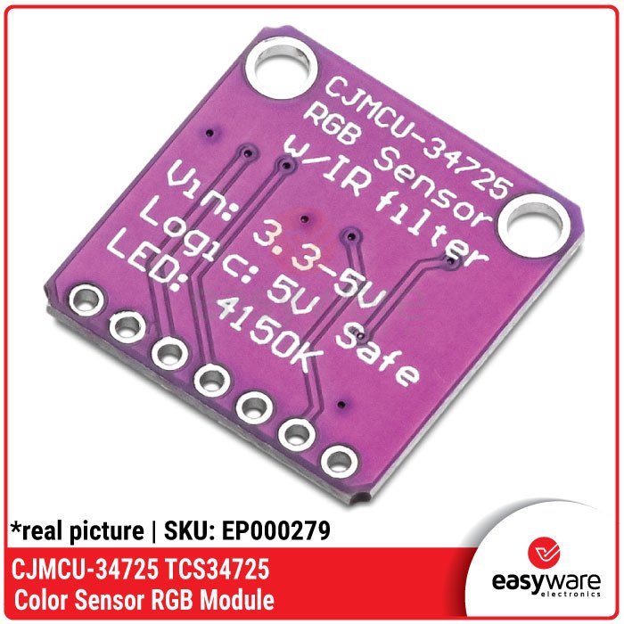 CJMCU-34725 TCS34725 RGB Color Sensor module - Gambar 3
