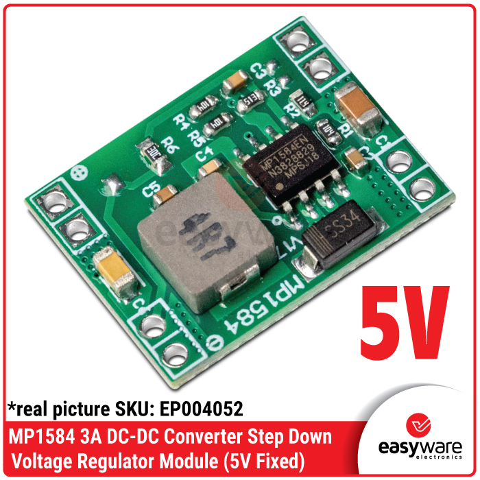 MP1584 3A DC-DC Step Down Buck Converter Module Adjustable 3.3V 5V 9V 12V - Gambar 4