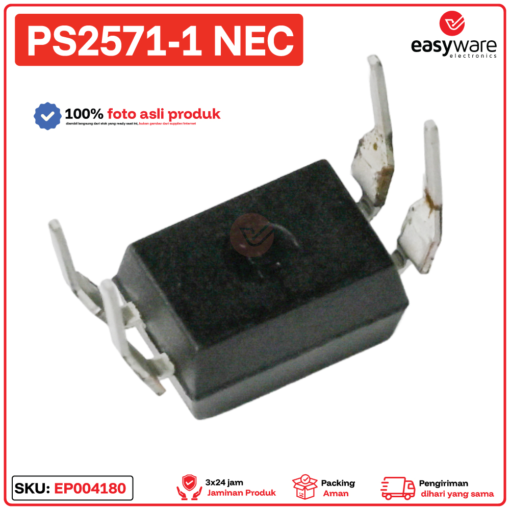 IC PS2571-1 NEC PS 2571 Optocoupler Photocoupler 4 Pin SMD - Gambar 3