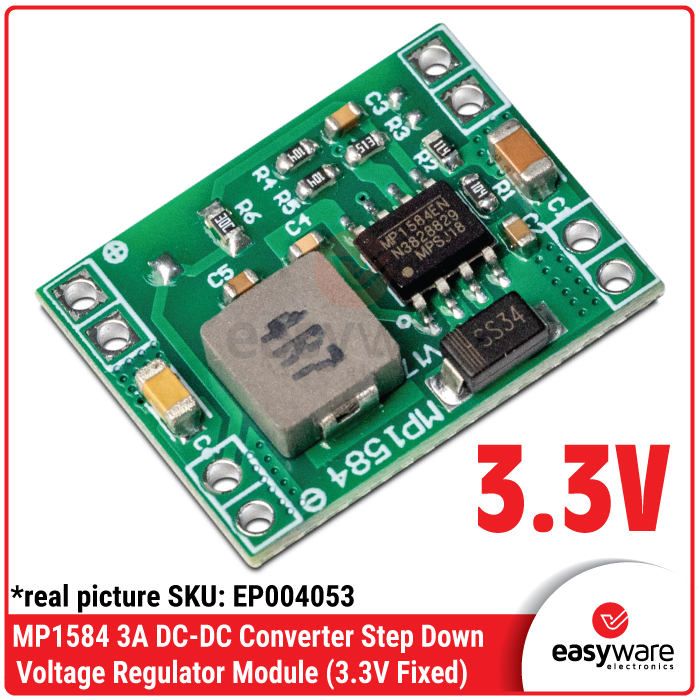 MP1584 3A DC-DC Step Down Buck Converter Module Adjustable 3.3V 5V 9V 12V - Gambar 3