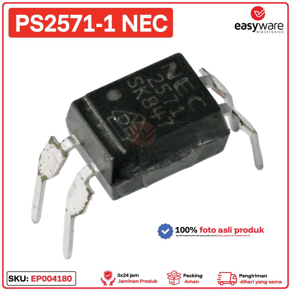 IC PS2571-1 NEC PS 2571 Optocoupler Photocoupler 4 Pin SMD - Gambar 2