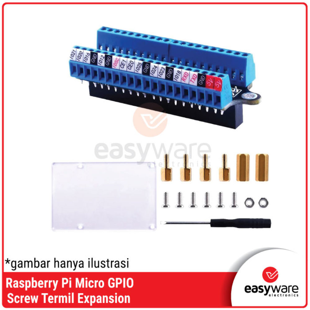Raspberry Pi Micro GPIO Screw Termil Expansion